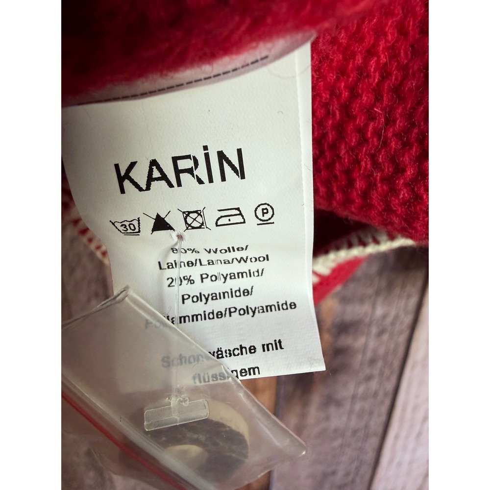 Wiesnkoenig Cardigan Sweater Karin Trachten Wool Alpine Oktoberfest Dirndl NWT - Picture 10 of 10